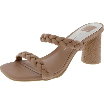 Dolce Vita Womens Braided Block Heels In Multi