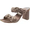 Dolce Vita Womens Braided Manmade Slide In Beige