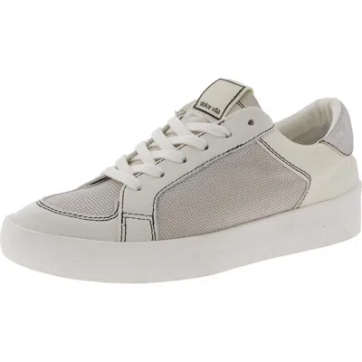 Dolce Vita Womens Cushioned Footbed Leather Casual And Fashion Sneakers In Multi