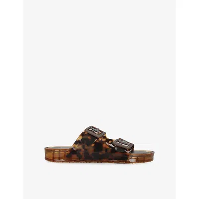 Dolce Vita Julio Jelly Sandals Tortoise Vinyl In Multi