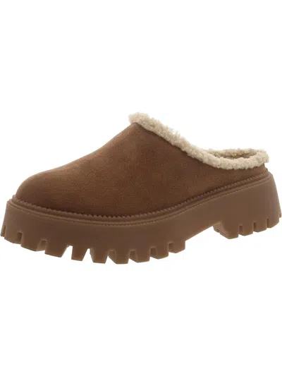 Dolce Vita Womens Faux Suede Slip On Clogs In Multi