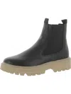 DOLCE VITA WOMENS LEATHER CHELSEA ANKLE BOOTS