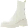 Dolce Vita Womens Lugged Sole Leather Mid-calf Boots In Multi
