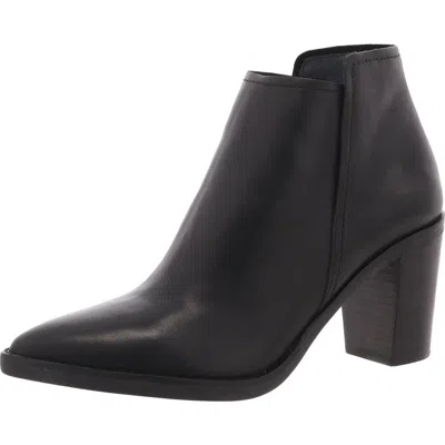 Dolce Vita Womens Solid Ankle Boots In Black