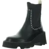 Dolce Vita Womens Stretch Chelsea Boots In Black