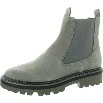 Dolce Vita Womens Stretch Suede Chelsea Boots In Multi