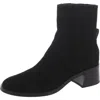 Dolce Vita Layton Womens Suede Casual Ankle Boots In Black