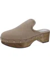 DOLCE VITA WOMENS SUEDE STUDDED CLOGS