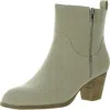 Dolce Vita Womens Zipper Ankle Boots In Multi