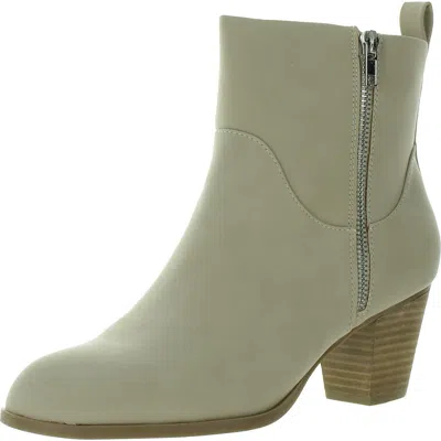 Dolce Vita Womens Zipper Ankle Boots In Multi