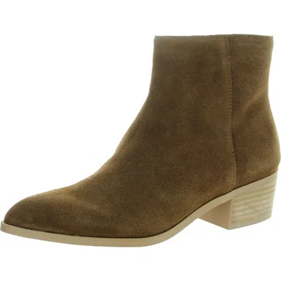 Dolce Vita Womens Zipper Ankle Boots In Multi