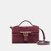 Dolce Vita Zannone Crossbody Burgundy Suede In Red