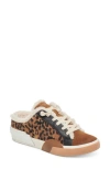 Dolce Vita Zantel Faux Shearling Lined Slip-on Sneaker In Leopard