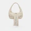 Dolce Vita Zenia Handbag Bone Leather In Neutral