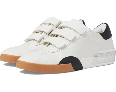Dolce Vita Zeon Sneaker Women's Size 6 White Black Stella Lifestyle Shoes Fzp124 (white,6)