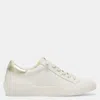 DOLCE VITA ZINA FOAM 360 SNEAKERS WHITE GOLD RECYCLED LEATHER