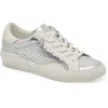 Dolce Vita Zina Perf 360 Womens Leather Lace-up Casual And Fashion Sneakers In Multi