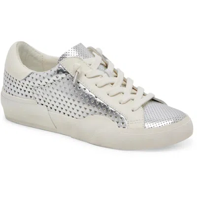 Dolce Vita Zina Perf 360 Womens Leather Lace-up Casual And Fashion Sneakers In Multi
