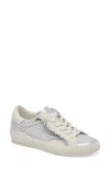 Dolce Vita Zina Perforated 360 Slip-on Sneaker In Silver Leather