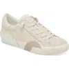 Dolce Vita Womens Leather Snake Print Casual And Fashion Sneakers In Off White Woven