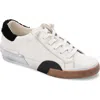 Dolce Vita Hook Womens Faux Leather Round Toe Casual And Fashion Sneakers In White