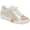 Dolce Vita Zina Plush Womens Lace-up Suede Casual And Fashion Sneakers In Multi