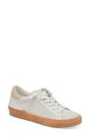 Dolce Vita Zina Sneaker In Ivory Multi Crackled Leather
