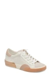 Dolce Vita Zina Sneaker In White/tan Perf