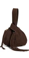 Dolce Vita Zury Handbag Espresso Suede In Brown