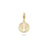 Dolcetto Designs Women's Gold Spes Anchor Charm Pendant