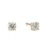 Dolcetto Designs Women's Lab Grown Diamond Round Studs - 0.50ctw Recycled 9k Gold In Gold
