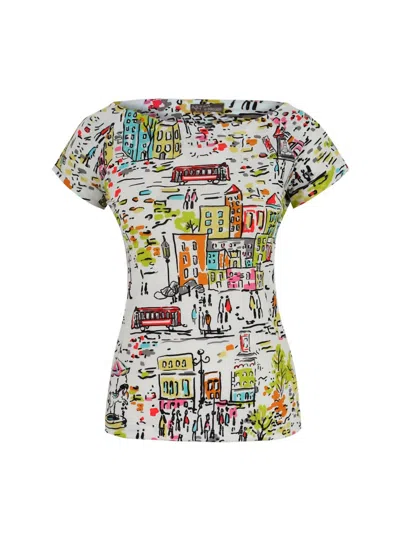 Dolcezza 2500 - City Stroll Art Tee In Multi