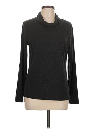 Pre-owned Dolcezza Long Sleeve Turtleneck In Gray