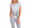 Dolcezza Sunday Afternoon Short Sleeve Top - Plus In Multi In Multi