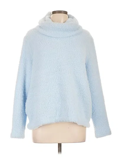 Pre-owned Dolcezza Turtleneck Sweater In Blue