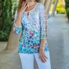 Dolcezza Women's Dimension 44 Top In Multi In Multi