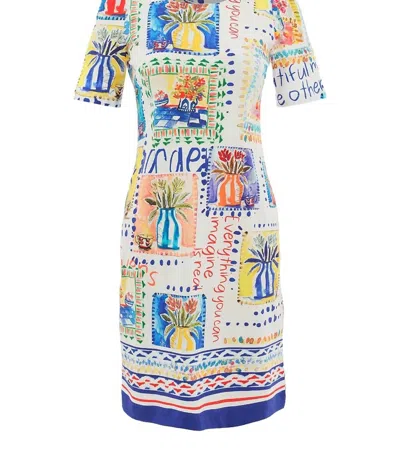 Dolcezza Women's Handmade Garden Dress In Multicolor