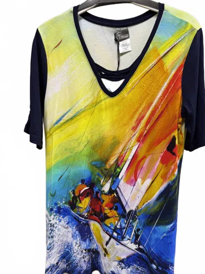 Dolcezza Women's Le Grand Sport "sailing Top" In Multi