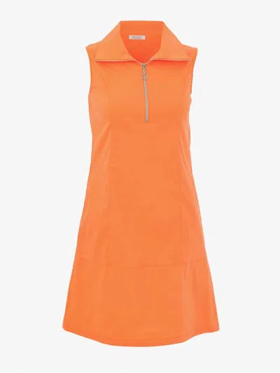 Dolcezza Women's Super Stretch Dress In Orange