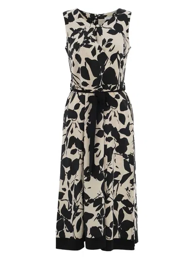 Dolcezza Women's Woven Dress In Garden In The Moonlight
