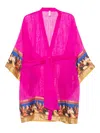 Dolci Follie Indian-theme Robe In Pink