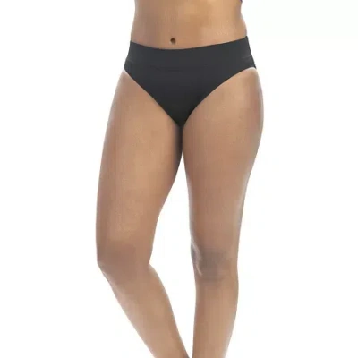 Dolfin Aquashape Moderate Brief Bikini Swimsuit Bottom In Black
