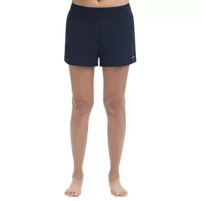 Dolfin Aquashape Solid Loose Fit Womens Lined Swim Shorts In Blue