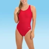 Dolfin Basics Solid Hp Back Womens One Piece Swimsuit In Multi