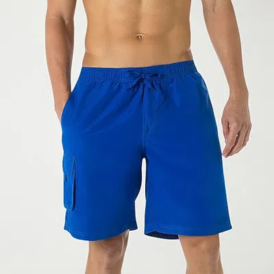 Dolfin Mens Quick Dry Swim Shorts In Blue