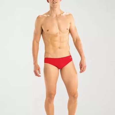 Dolfin Mens Reliance Brief Swimsuit Bottom In Red