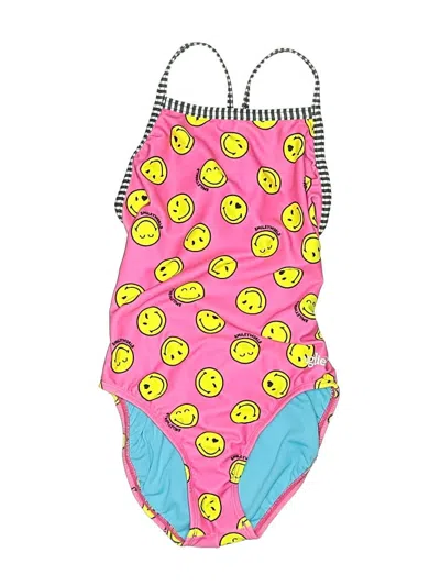 Pre-owned Dolfin Kids' One Piece Swimsuit In Pink