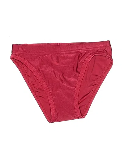 Pre-owned Dolfin Swimsuit Bottoms In Burgundy