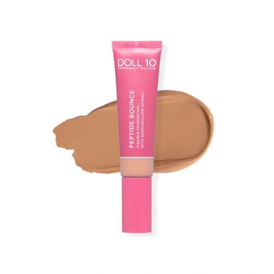 Doll 10 Beauty Peptide Bounce Flexible Foundation With Marshmallow In Brown