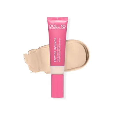 Doll 10 Beauty Peptide Bounce Flexible Foundation With Marshmallow In Nude